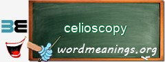 WordMeaning blackboard for celioscopy